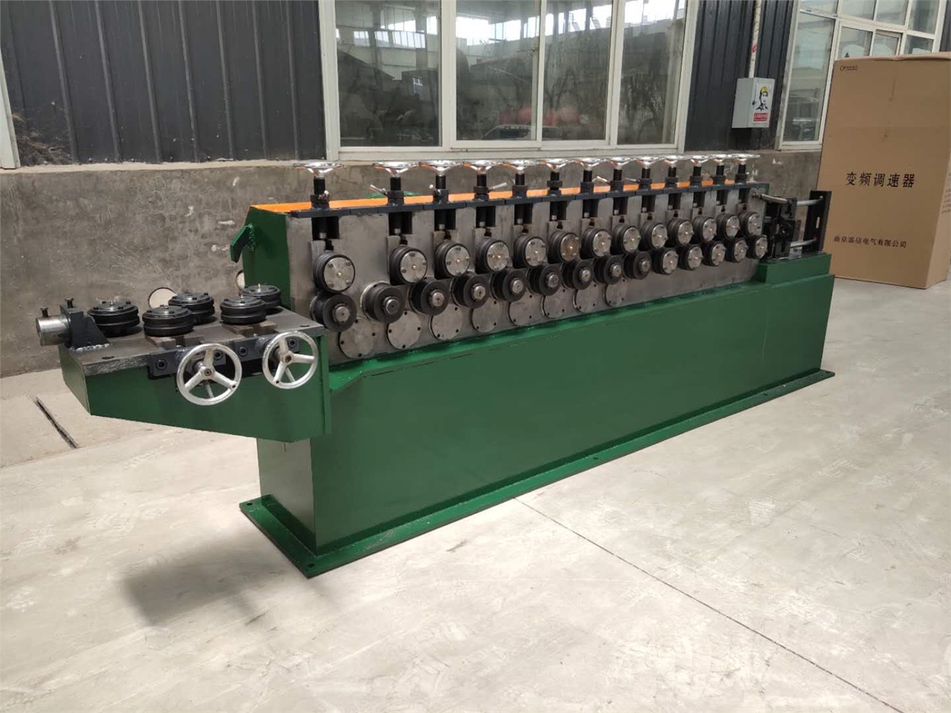 客戶高速調(diào)直機(jī)生產(chǎn)線現(xiàn)場